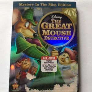Disney The Great Mouse Detective dvd new